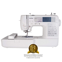 Brother SE 400 Computerized Sewing and Embroidery Machine